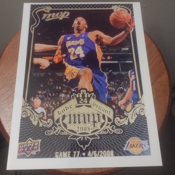 MICHAEL JORDAN & KOBE BRYANT 16 POSTER ULTRA GLOSSY REPRINT 8.5x11 BUNDLE SET!🤩 - Picture 8 of 16